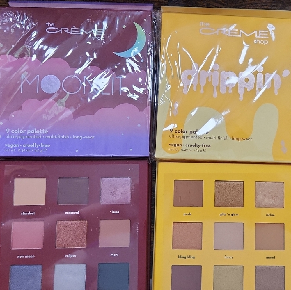 Moonlit Eyeshadow Palette - Purple and Pink